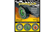 PineCar(R) Dry Transfer Decals -- Green Snake