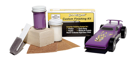 PineCar(R) Custom Finishing Kits -- Competition Purple