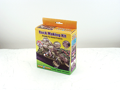 Scene-A-Rama(TM) Diorama Add-On Kits -- Rock Making Kit-1
