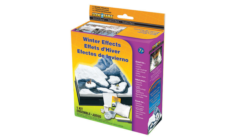 Scene-A-Rama(TM) Diorama Add-On Kits -- Winter Effects-2