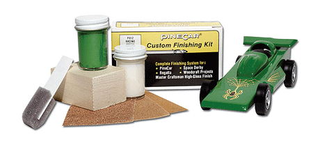 PineCar(R) Custom Finishing Kits -- Racing Green