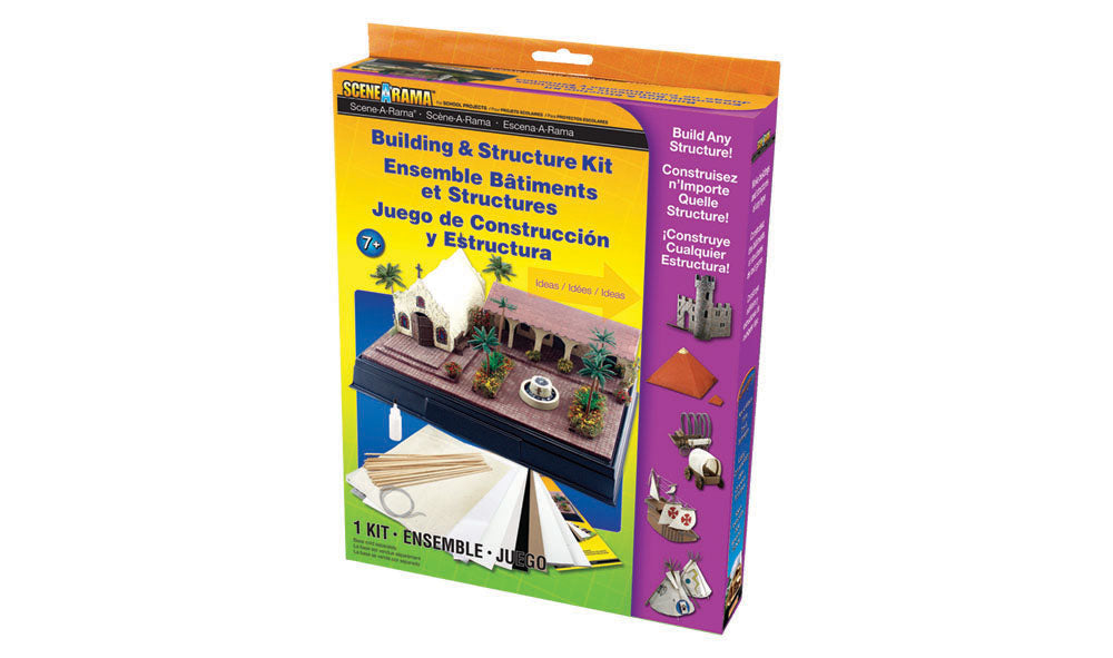 Scene-A-Rama(TM) Diorama Project Accessories -- Building & Structure Kit-2