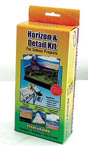 Scene-A-Rama(TM) Diorama Project Accessories -- Horizon & Detail Kit