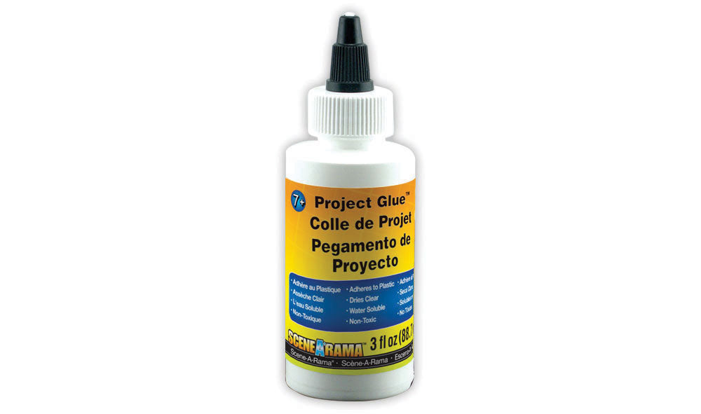 Scene-A-Rama(TM) Adhesives -- Project Glue - Plastic Squeeze Bottle - 3oz  88.7mL-2