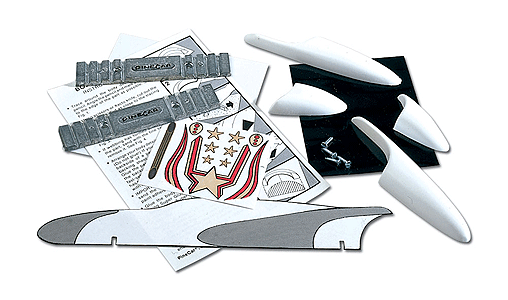 PineCar(R) Designer Kits w/Accessories -- Starfire
