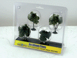 Scene-A-Rama(TM) Diorama Trees -- Deciduous Trees pkg(4) - 2 to 2-1/2"  5.1 to 6.4cm Tall-1