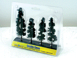 Scene-A-Rama(TM) Diorama Trees -- Conifer Trees pkg(4) - 4 to 5-1/2"  10.2 to 14cm Tall-1