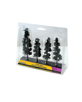 Scene-A-Rama(TM) Diorama Trees -- Conifer Trees pkg(4) - 4 to 5-1/2"  10.2 to 14cm Tall-2