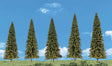 Evergreen Trees - Scene-A-Rama(TM) -- 2 to 3-1/2"  5.1 to 8.9cm pkg(5)