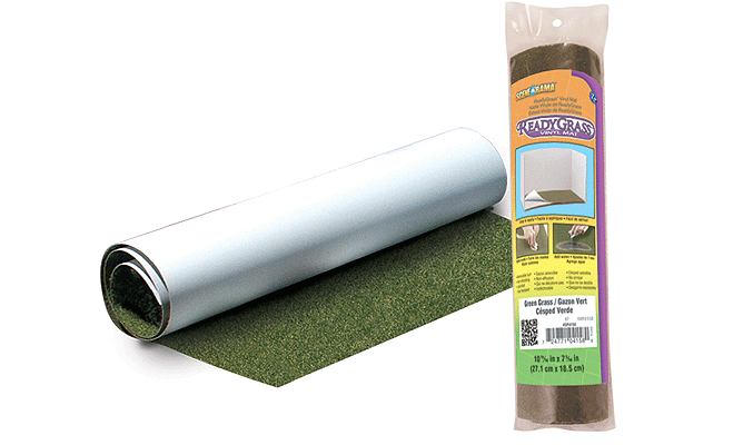 Scene-A-Rama(TM) ReadyGrass(TM) Mat - 10-11/16 x 7-5/16"  27.1 x 18.5cm -- Green Grass