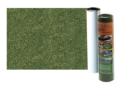 Scene-A-Rama(TM) ReadyGrass(TM) Mat -- Green Grass 10-3/4 x 16-1/4" 27.3 x 41.2cm
