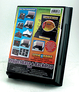 Scene-A-Rama(TM) Diorama Project Base/Backdrop -- Small; 9-1/4 x 12-1/2"  23.5 x 31.7cm