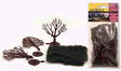 Large Trees - Scene-A-Rama(TM) -- Kit - 3 to 4"  7.6 to 10.2cm pkg(3)