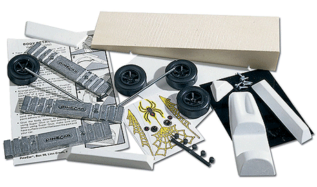 PineCar(R) Complete Designer Kits w/Accessories -- Spider