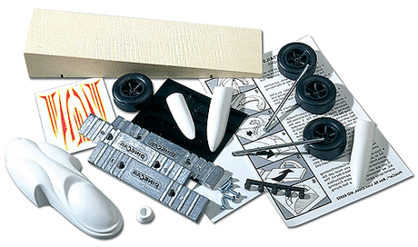PineCar(R) Accessories -- Complete designer kit Stripe