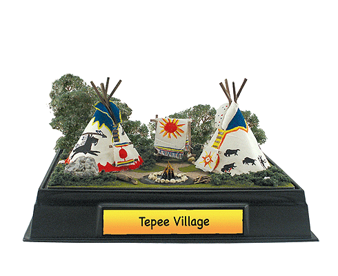 Scene-A-Rama Classroom Packs(TM) -- Tepee Village