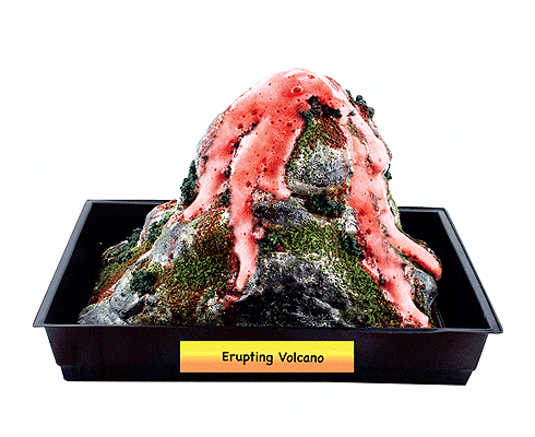 Scene-A-Rama Classroom Packs(TM) -- Erupting Volcano-1
