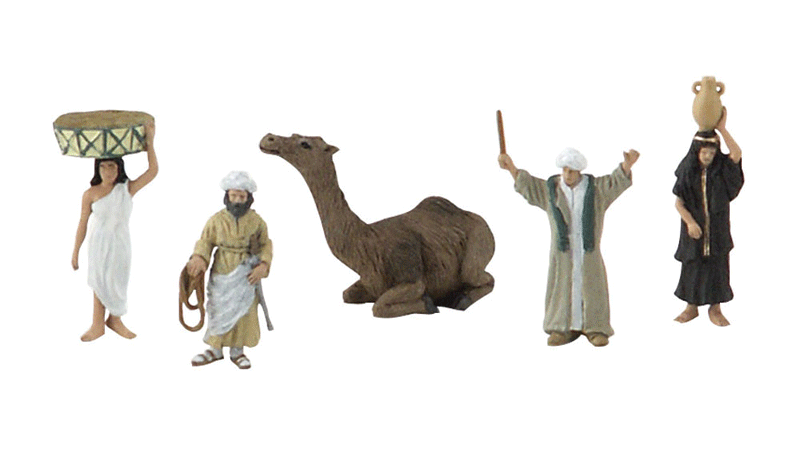 Scene-A-Rama(R) -- Edyptian Cultural Figures pkg(5)