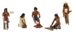 Native Americans Figures - Scene-A-Rama(R) -- pkg(5)
