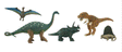 Prehistoric Life Figures - Scene-A-Rama(R) -- pkg(5)