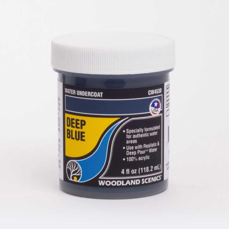 Water Undercoat - Water System - 4oz  118mL -- Deep Blue