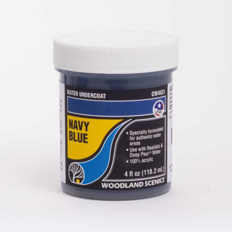 Water Undercoat - Water System - 4oz  118mL -- Navy Blue