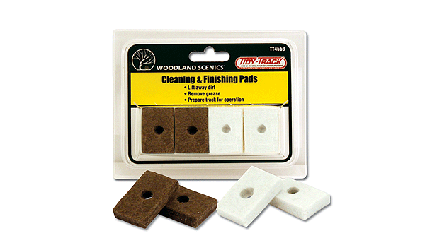 Cleaning & Finishing Replacement Pads - Tidy Track(TM) -- pkg(8)