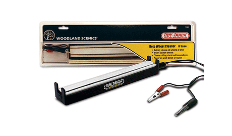 Roto Wheel Cleaner(TM) - Tidy Track(TM) -- With Replacement Pads