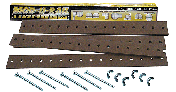 Mod-U-Rail(TM) System Layout -- Conector Plates