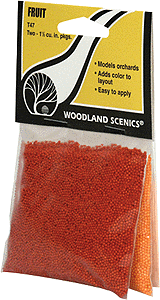 Fruit - Turf Material -- Apples (red) & Oranges