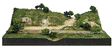 Mod-U-Rail(TM) System Layout -- Straight Module; Approximately 18 x 34"  45 x 85cm