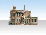 Clyde & Dale's Barrel Factory - Built-&-Ready(R) Landmark Structures(R) -- Assembled - 3-9/16 x 3-1/8"  9 x 8cm-1