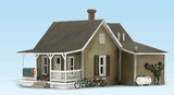 Granny's House - Built & Ready(R) Landmark Structures(R) -- Assembled - 2-1/32 x 2-29/32"  5.2 x 7.4cm-1
