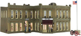 Municipal Building - Built & Ready Landmark Structures(R) -- Assembled - 4-1/2 x 3-3/16"  11.4 x 8.1cm-2
