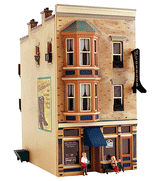 J.W. Cobbler - Built & Ready(R) Landmark Structures(R) -- Assembled - 1-3/16 x 1-3/4"  3 x 4.4cm-1
