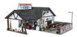 Ethyl's Gas & Service - Built-&-Ready Landmark Structures(R) -- Assembled, Pre-Installed LED Lighting for Use with Just Plug Lighting System-1