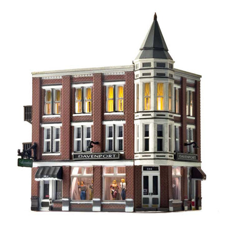 Built & Ready Landmark Structures(R) - Assembled -- Davenport Department Store-2