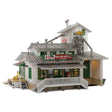 H&H Feed Mill - Built & Ready Landmark Structures(R) -- Assembled - 4-1/4 x 3-11/16 x 3-3/8"  10.7 x 9.4 x 8.6cm-1