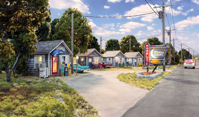 Moonlite Motor Court - Built-&-Ready(R) Landmark Structure(R) -- Includes Office and 3 Rooms-1