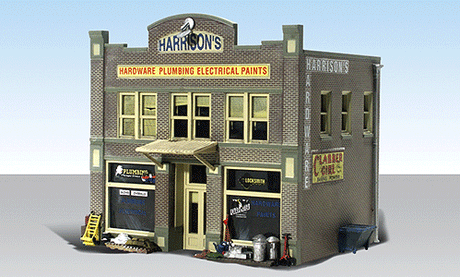 Harrison's Hardware - Built-&-Ready Landmark Structures(R) -- Assembled - 4-19/32 x 3-5/8 x 4-1/2"  11.7 x 9.2 x 11.4cm-1