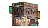 Corner Emporium - Built-&-Ready Landmark Structures(R) -- Assembled - 4-3/16 x 2-3/4"  10.6 x 7cm-2