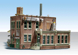 Clyde & Dale's Barrel Factory - Built-&-Ready Landmark Structures(R) -- Assembled - 6-5/8 x 5-11/16"  16.8 x 14.4cm-1