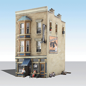 J.W. Cobbler - Built-&-Ready Landmark Structures(R) -- Assembled - 2-31/32 x 4-5/16"  7.5 x 10.9 cm-1