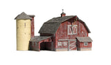 Old Weathered Barn - Built-&-Ready Landmark Structures(R) -- Assembled - 7-13/16 x 5-11/16"  19.8 x 14.4cm-3