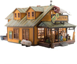 Mo Skeeters Bait & Tackle - Built-&-Ready(R) Landmark Structures(R) -- Assembled - 3-11/16 x 5-1/4"  9.4 x 13.3cm-2