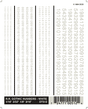 Dry Transfer Alphabet & Number Sets -- Railroad Gothic Type Face - Numbers Only (white)