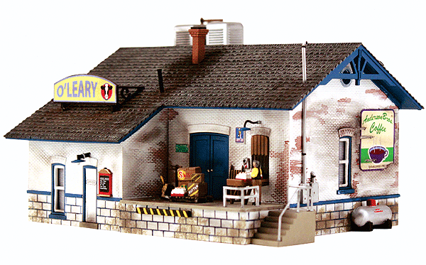 O'Leary Dairy Distribution Landmark Structures(R) -- Kit - 6-3/8 x 4-11/16"  16.1 x 11.9cm