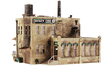 Sicken Tire Company - Landmark Structures(R) -- Kit - 3-9/16 x 3-1/8"  9 x 8cm