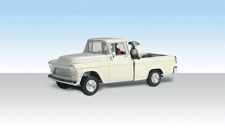 Hall & Duke - Assembled - AutoScenes(R) -- Pickup Truck & 2 Figures