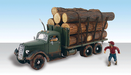 Scenic Accents(R) -- Tim Burr Logging Truck